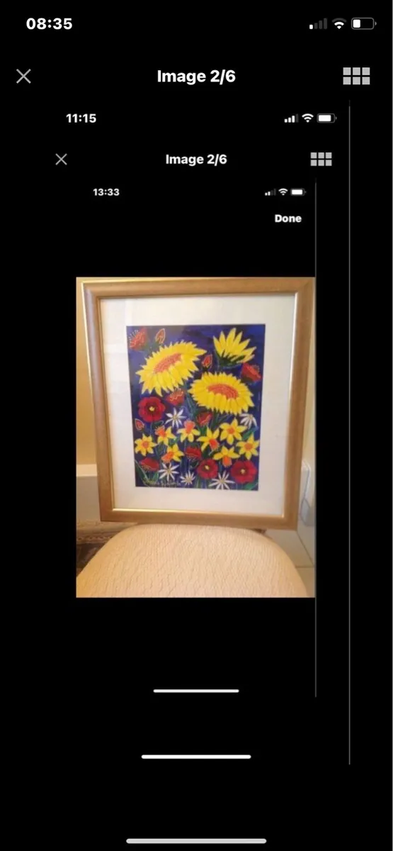‘Sunflowers’-Original Simone Walsh - Image 2