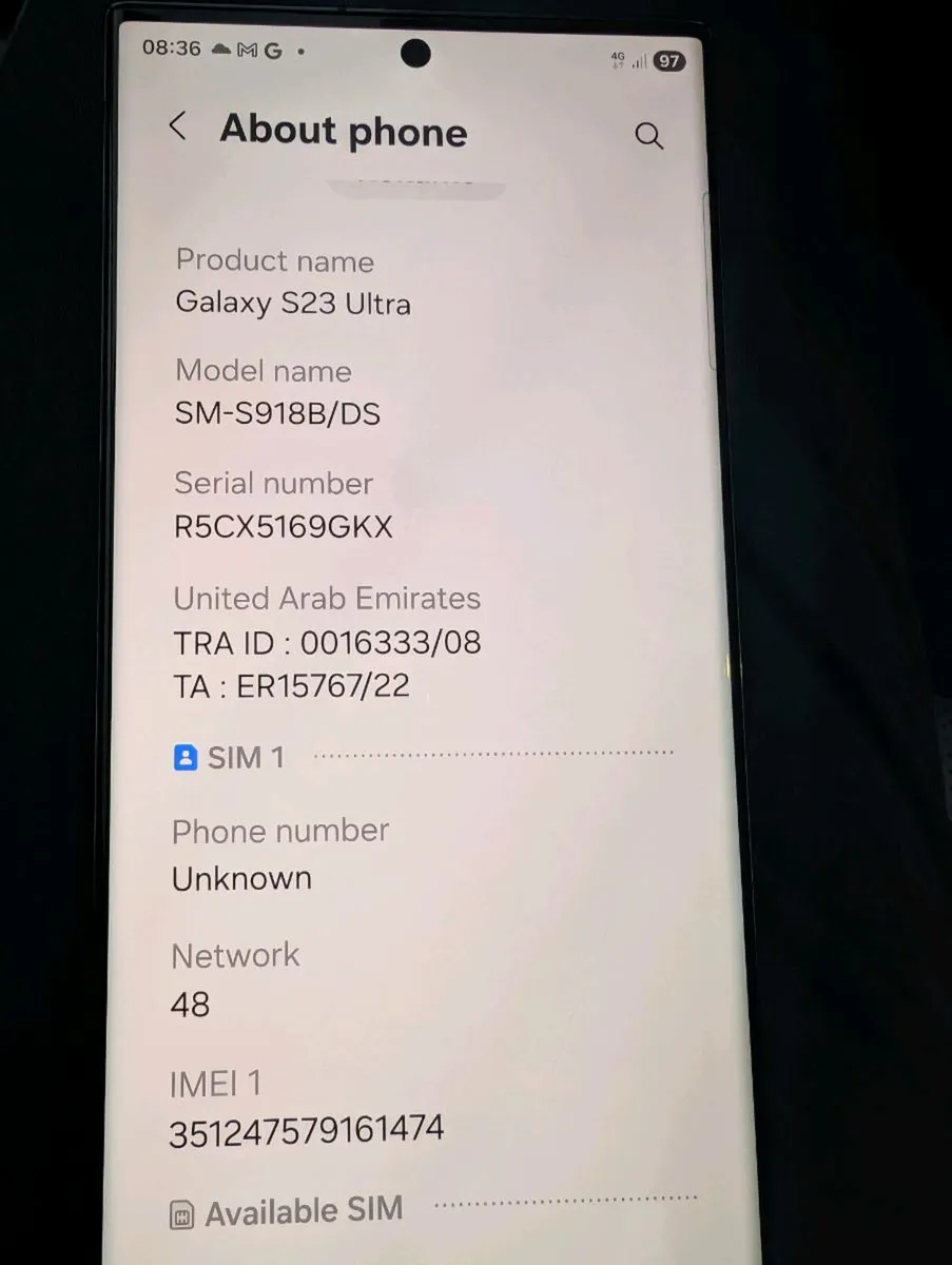 Samsung S23 Ultra Dual sim - Image 3