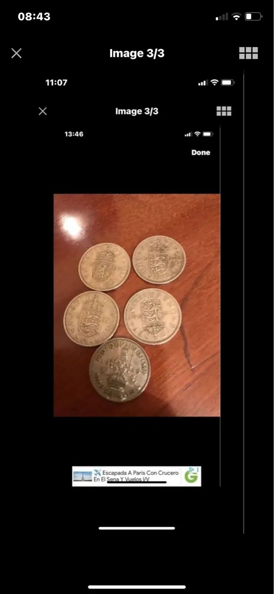 Vintage British Shillings - Image 3