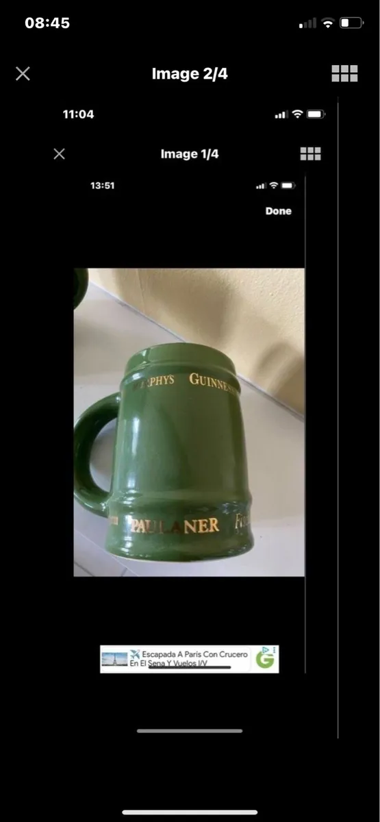 Multi Brand Ceramic Tankards (2) - Image 1