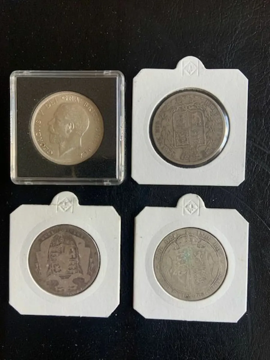 GB Half Crowns - Various Prices - Image 3