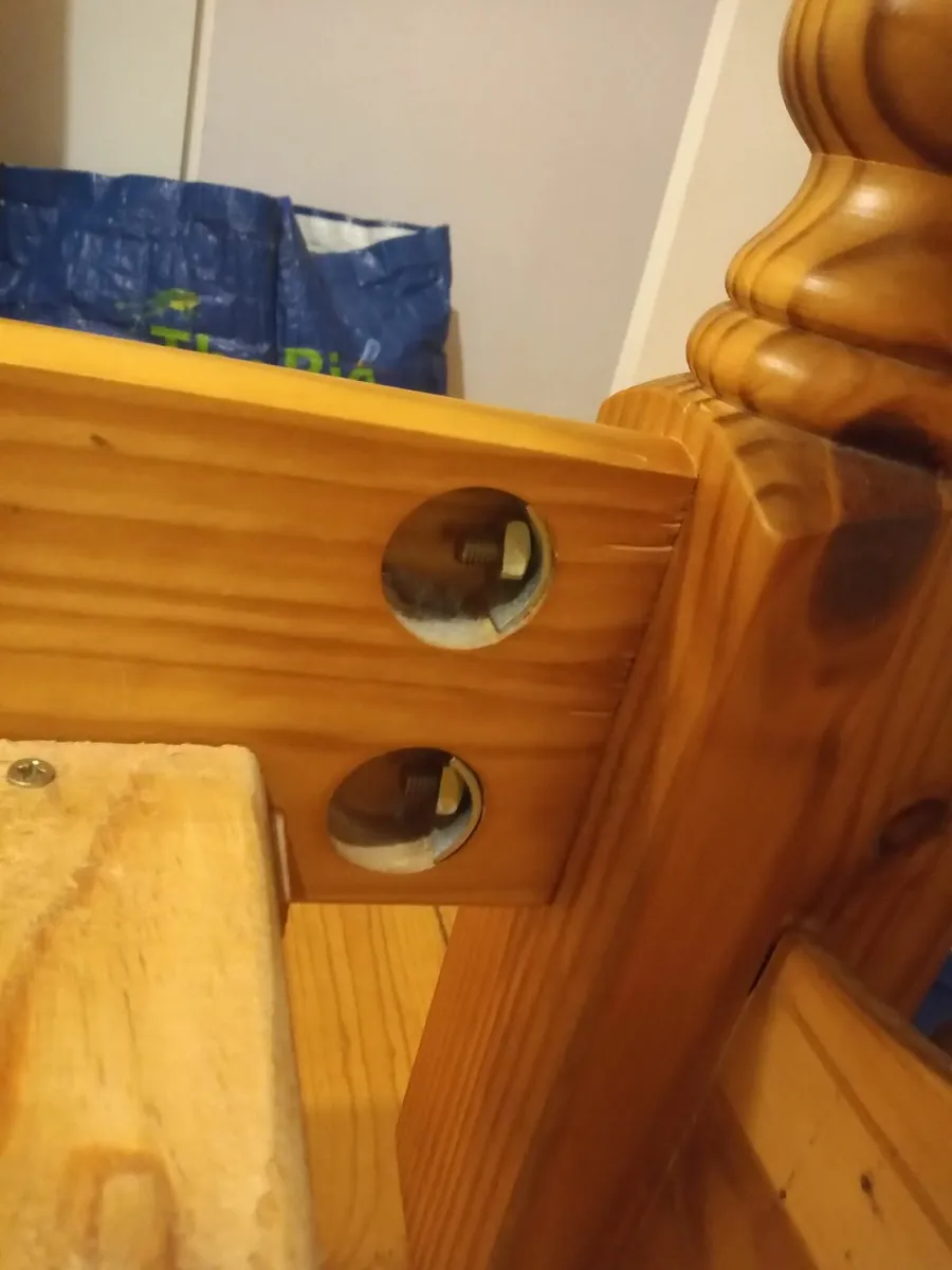 WOODEN DOUBLE BED FRAME - Image 2