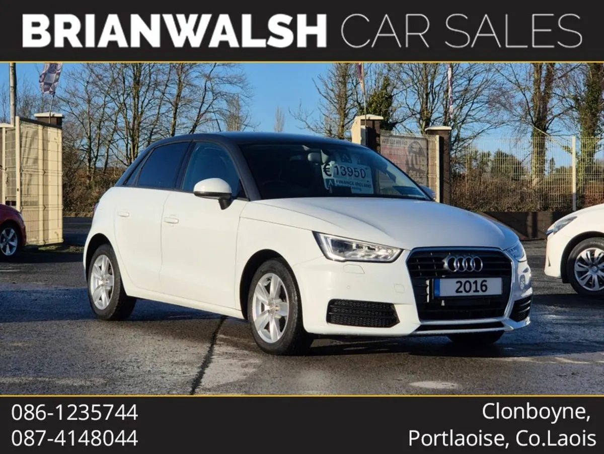Audi A1 1.0 TFSI S-LINE * PORTLAOISE*FINANCE AVAIL - Image 1