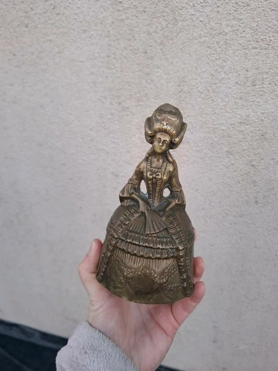 Brass table bell postage possible - Image 1