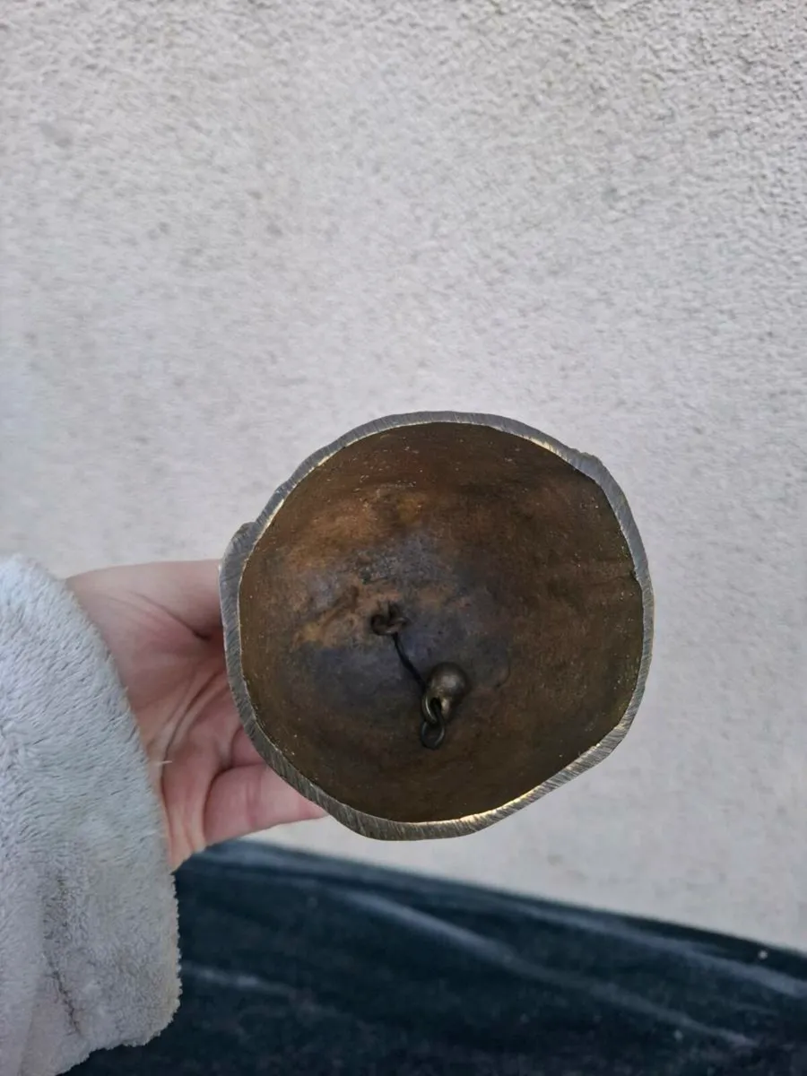 Brass table bell postage possible - Image 2