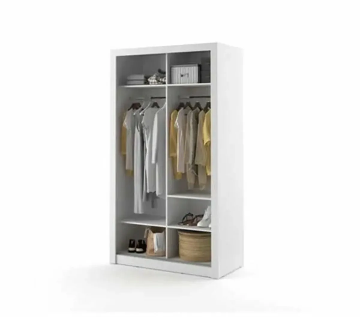 Denmark Sliderobe 1.2m White free delivery - Image 2