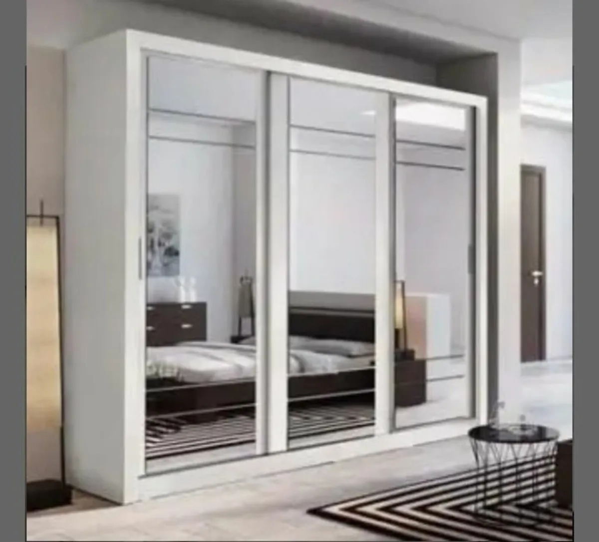 Boston Sliderobe 2.5m White free delivery 🚚 - Image 3