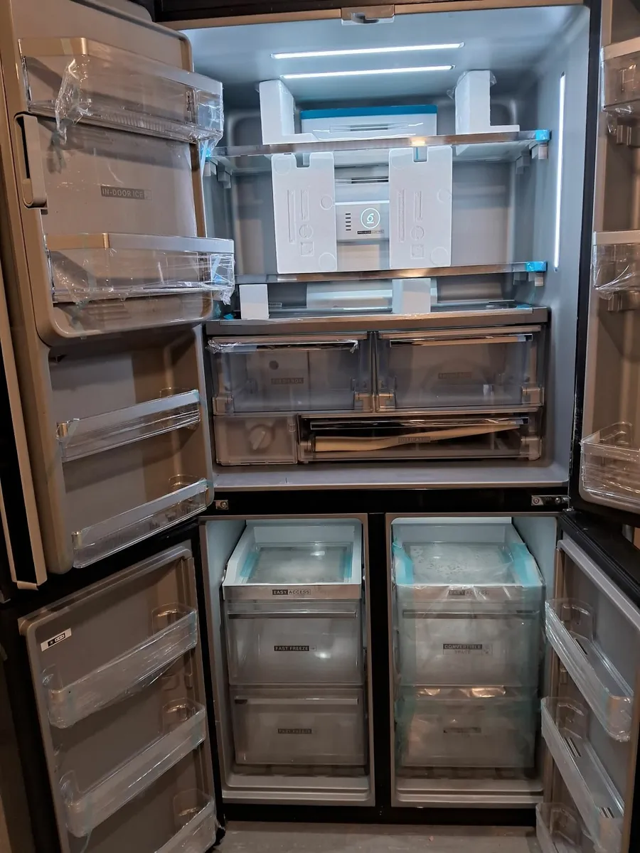 EX DISPLAY AMERICAN FRIDGE AND FREEZER - Image 4