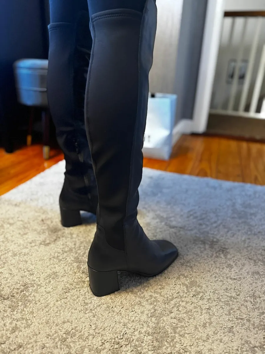 Clarks real leather over knee boots - Image 3