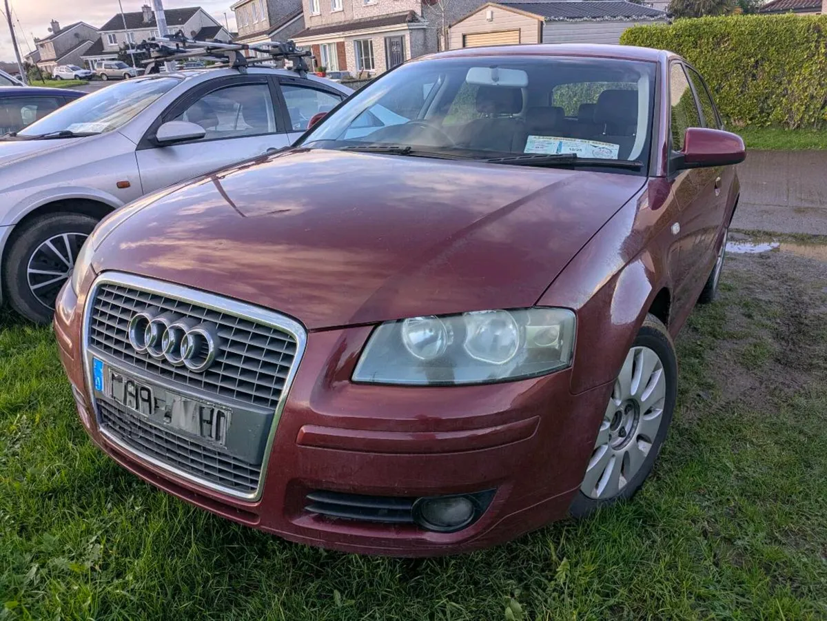 Audi A3 2005 Red Sportback 5dr 1.6 - Image 1