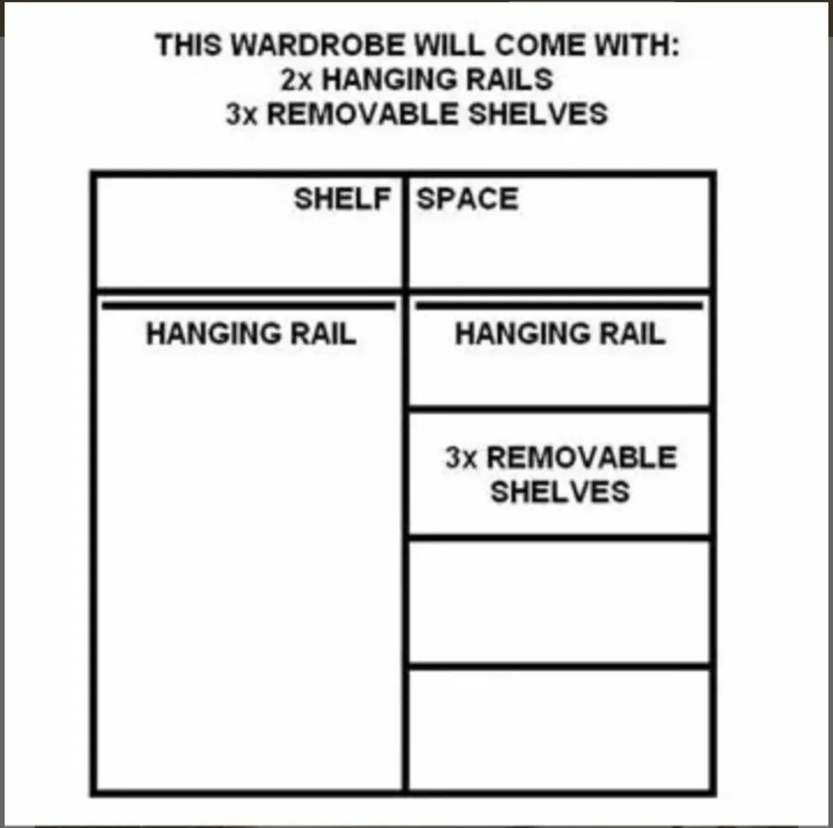 Cuba Sliderobe 1.81m Matt Black free delivery - Image 2