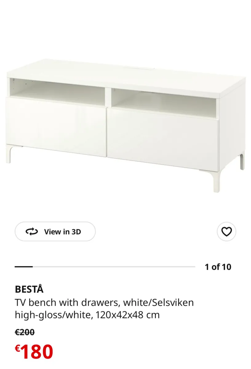 IKEA Besta TV Unit - Image 2
