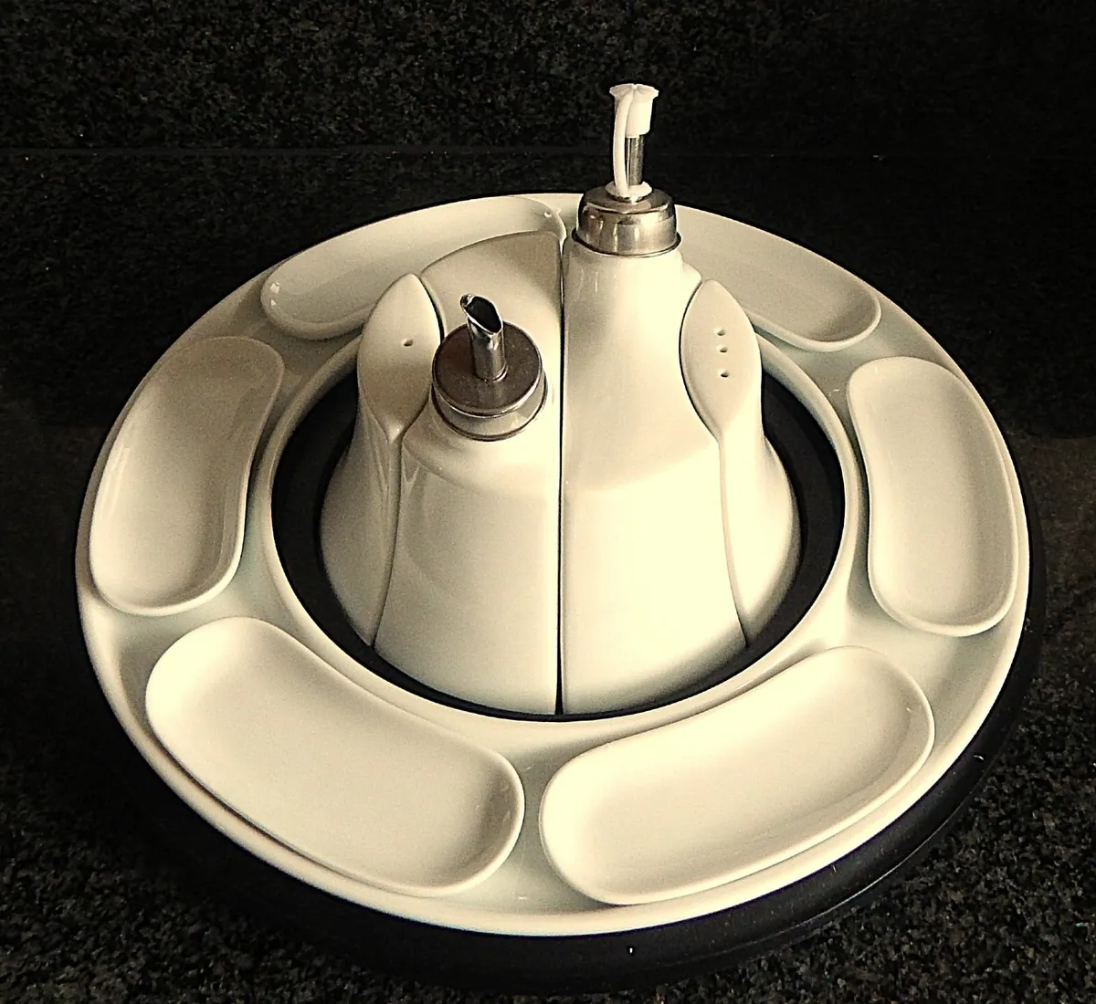 Meadows & Byrne 12 Piece Porcelain Condiment Set - Image 1