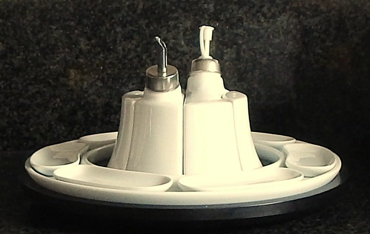 Meadows & Byrne 12 Piece Porcelain Condiment Set - Image 2
