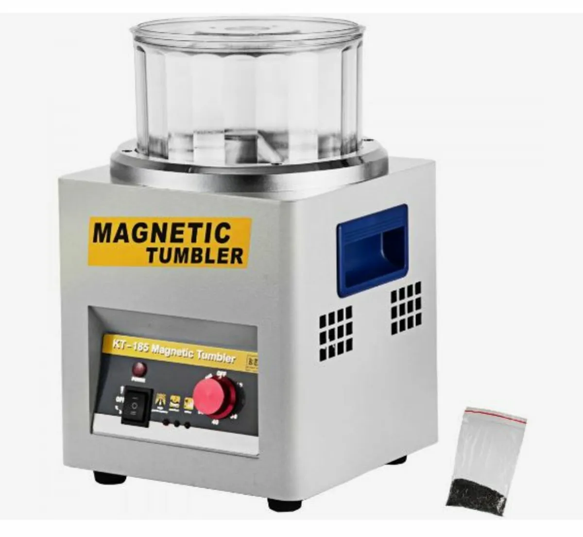 KT-185 Magnetic Tumbler 180mm Jewelry Polisher - Image 1