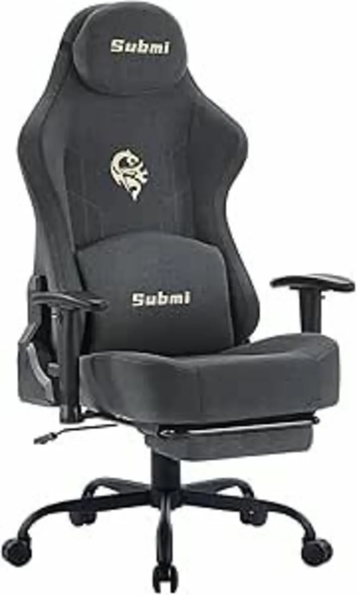 Gaming Ergonomic Comfy Office Chair Lumbar - Image 3