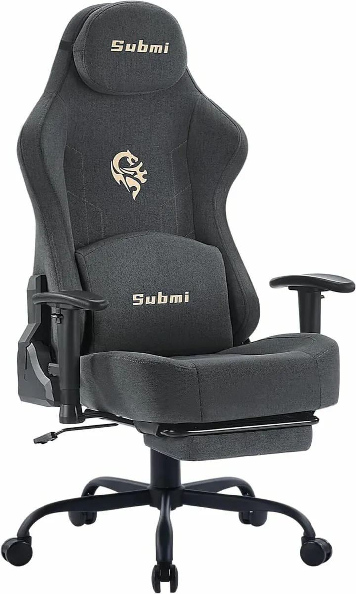 Gaming Ergonomic Comfy Office Chair Lumbar - Image 1
