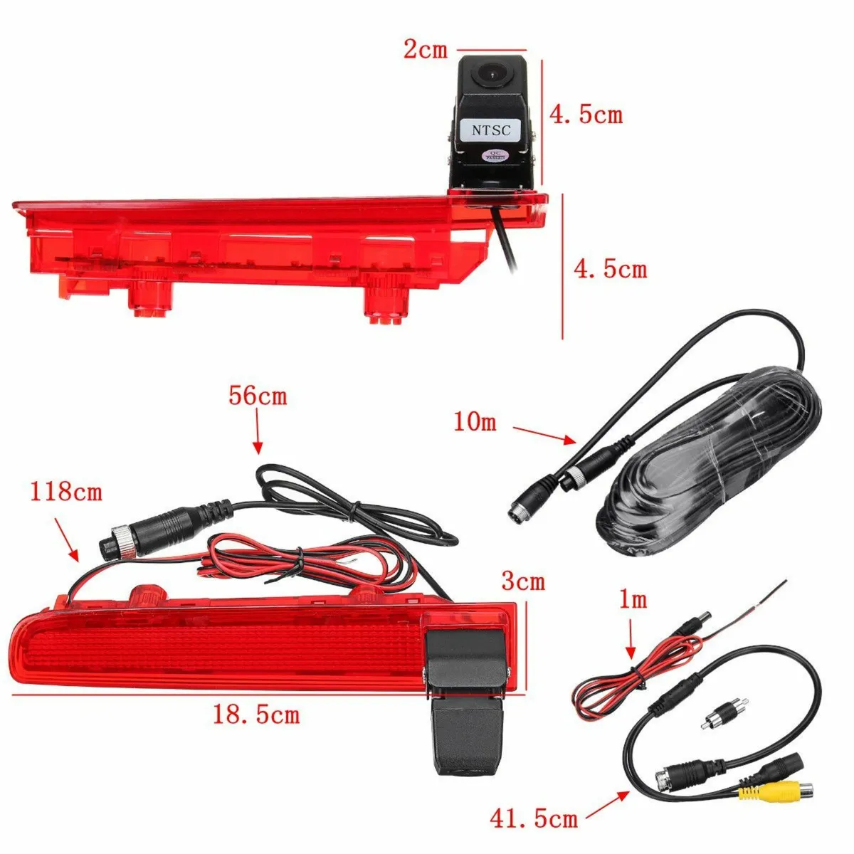 VW Transporter T5 brake light Camera Kit - Image 1