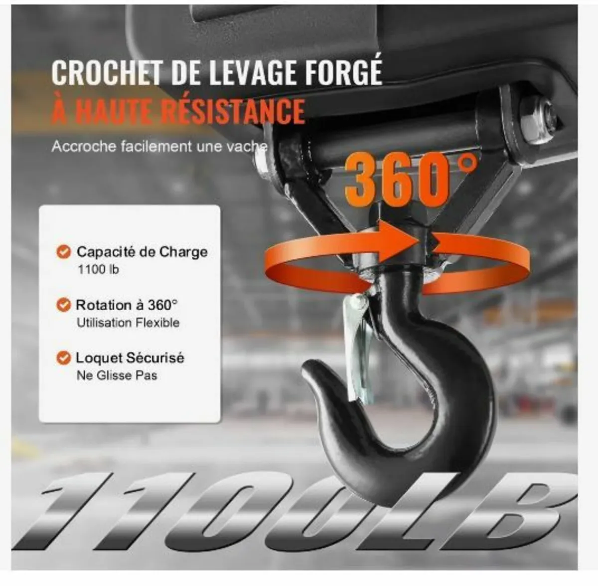 3-in-1 Portable Electric Hoist Winch - Image 4