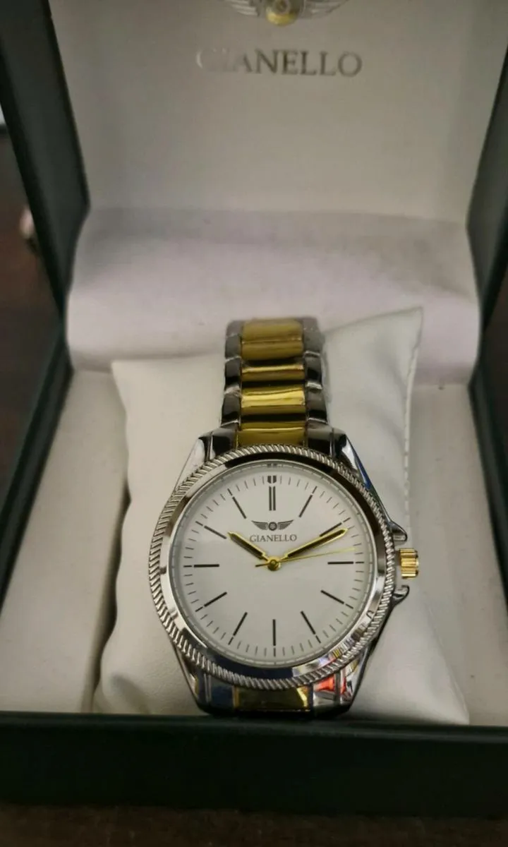 Gianello Men's Flute 38mm Bracelet Watch - Image 1