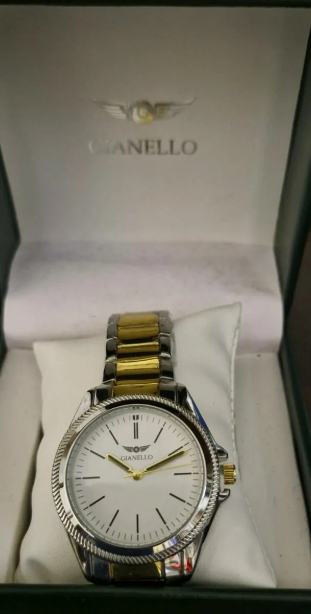 Gianello Men's Flute 38mm Bracelet Watch - Image 2