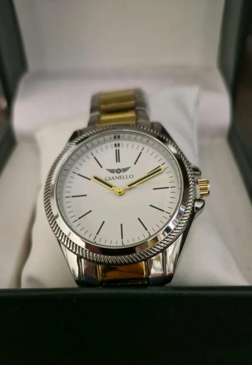 Gianello Men's Flute 38mm Bracelet Watch - Image 3