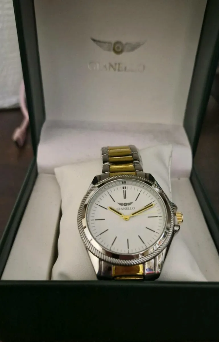 Gianello Men's Flute 38mm Bracelet Watch - Image 4