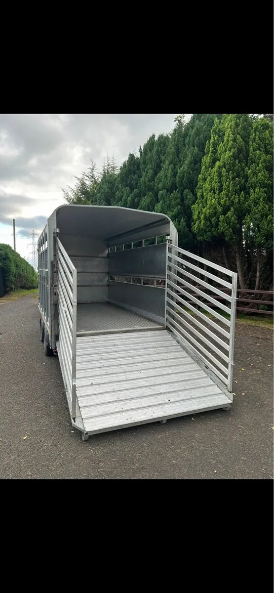 Ifor Williams 12 x 6.6 Demountable cattle trailer - Image 2