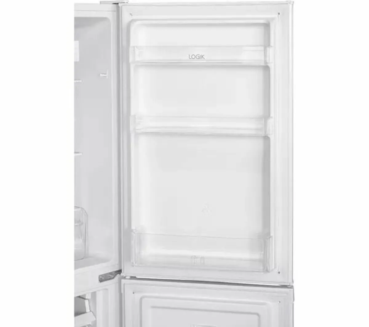LOGIK 60/40 Fridge Freezer – White – Like New - Image 4