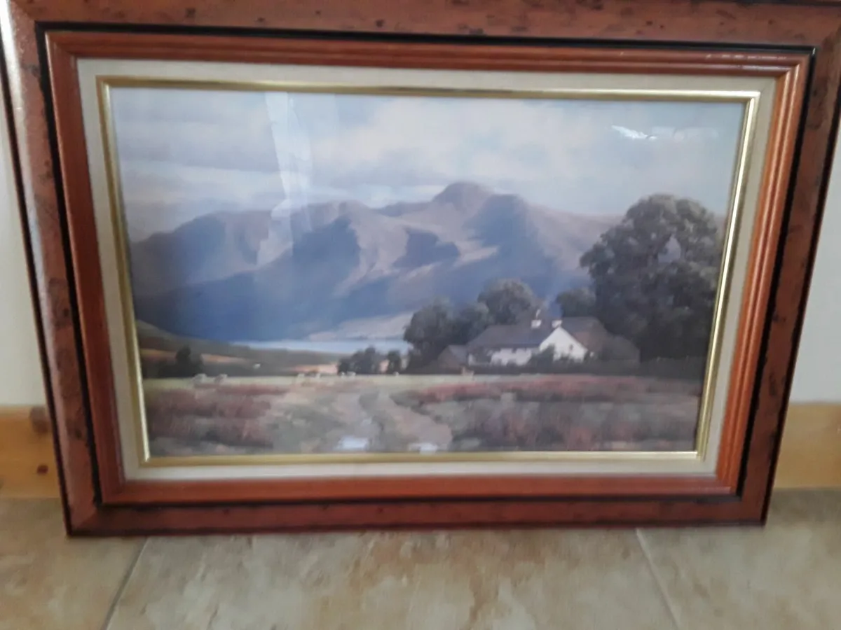 Lovely large picture country scene - Image 1