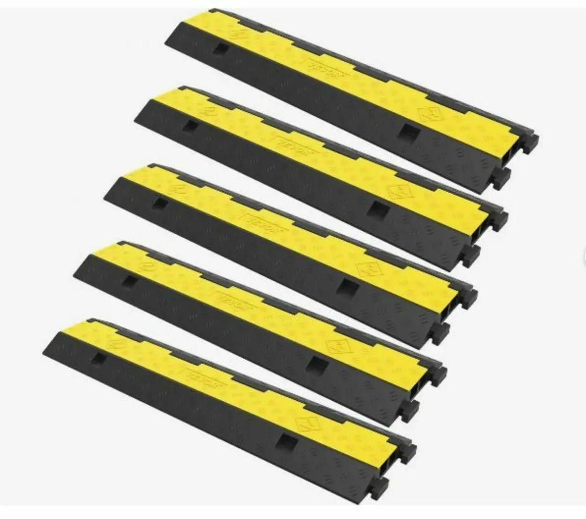 Cable Protector Ramp 101x24.5x5 cm , 5 Packs - Image 1