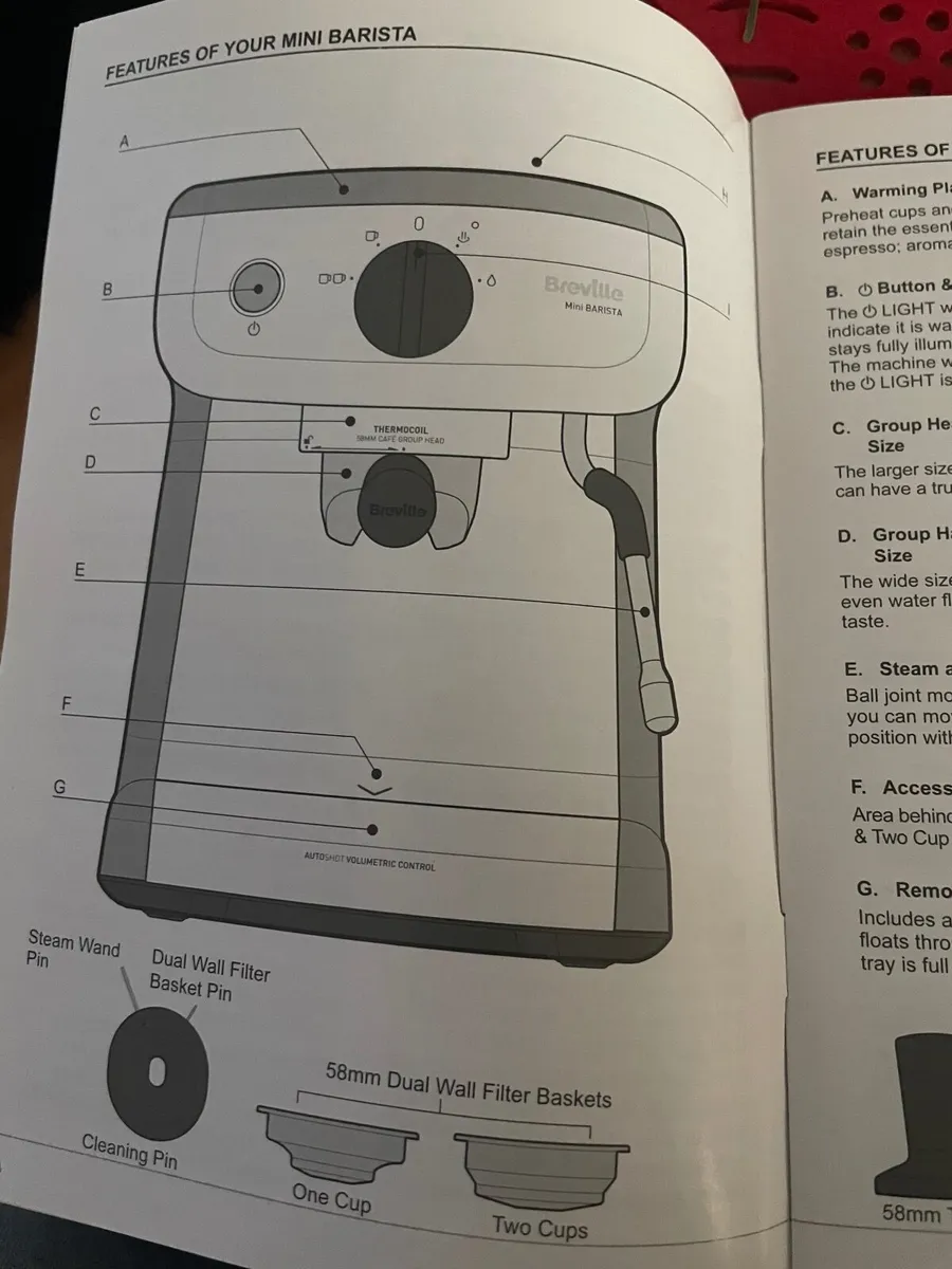 Breville Mini Barista Espresso Machine - Image 4