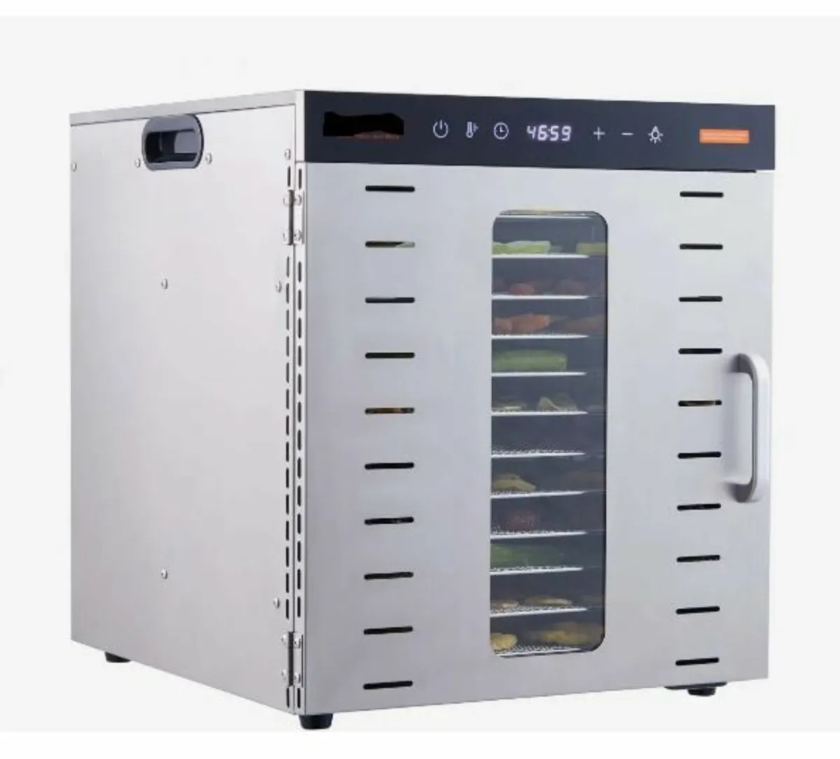 10 Trays Food Dehydrator Machine Stainless Steel - Image 1