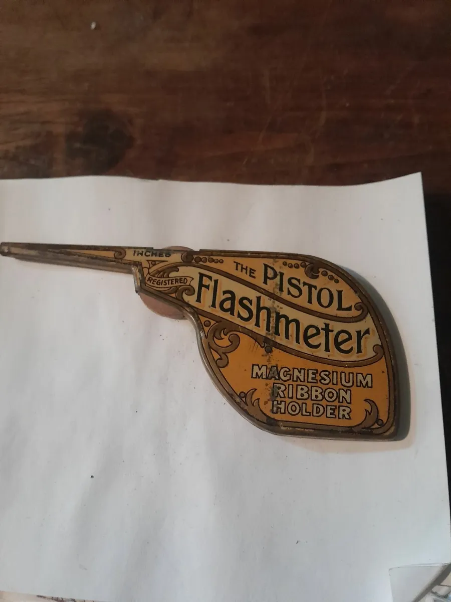 The pistol. Flashmeter magnesium  ribbon holder - Image 4
