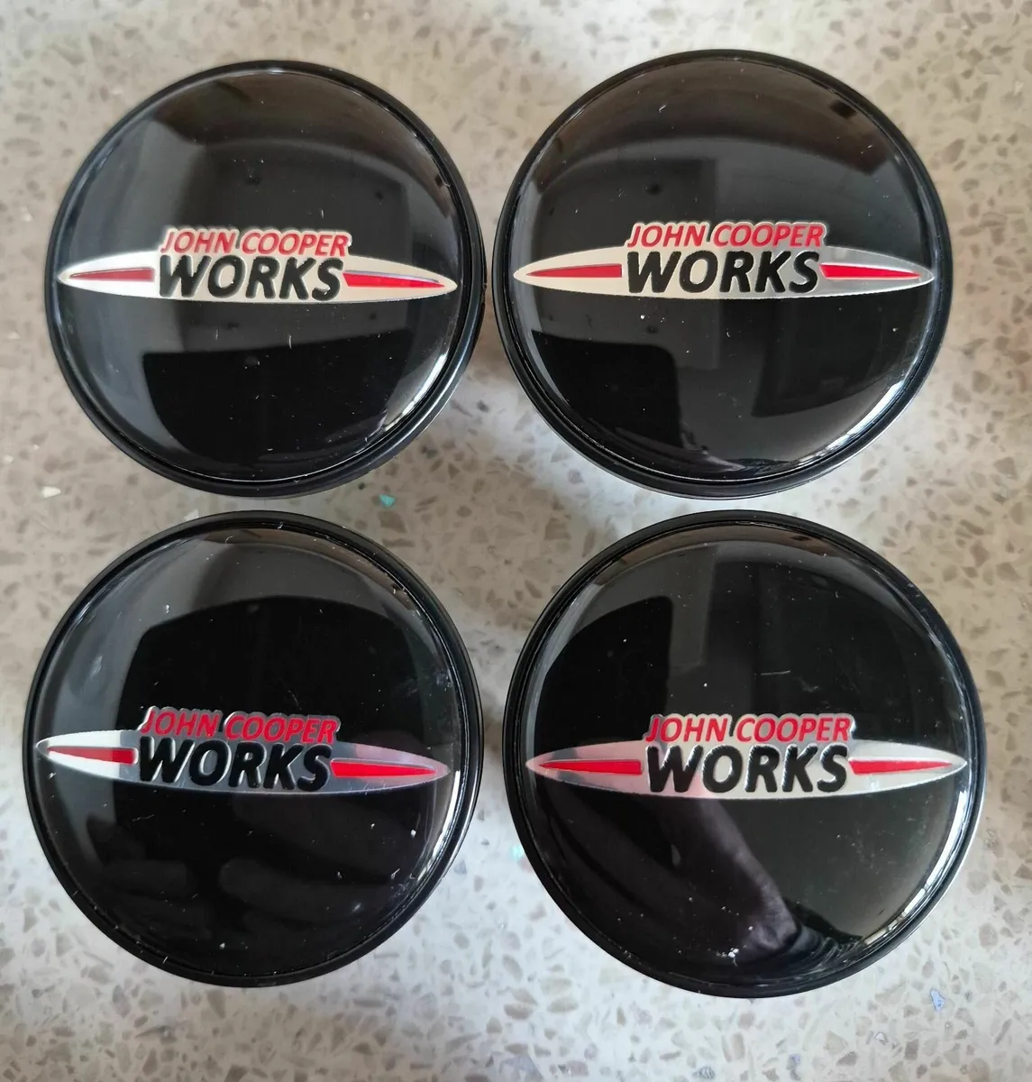 JCW Mini Centre Caps - FREE POST - Image 1