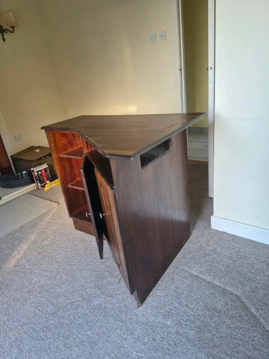 Free Solid Wood Corner TV Unit - Image 3