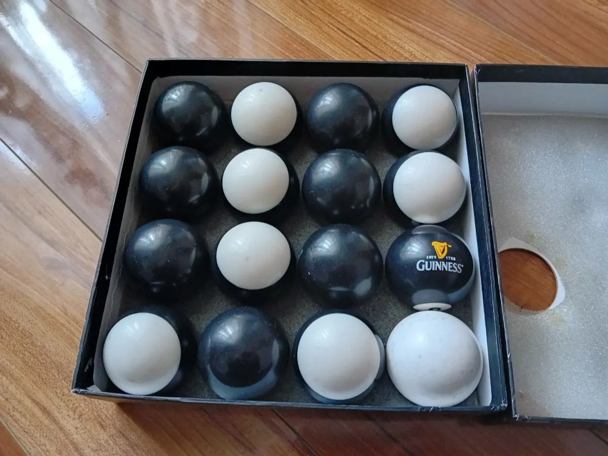 Guinness Pool Balls - Image 1