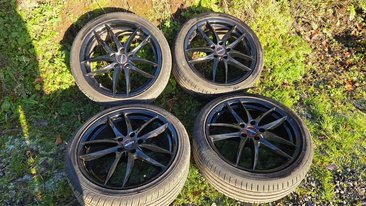 18' Ronal alloy wheels 5x112 - Image 1