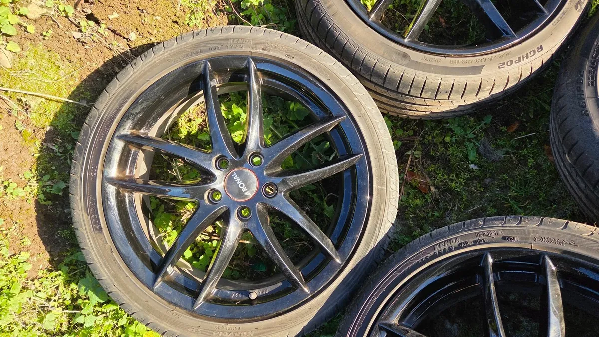 18' Ronal alloy wheels 5x112 - Image 3