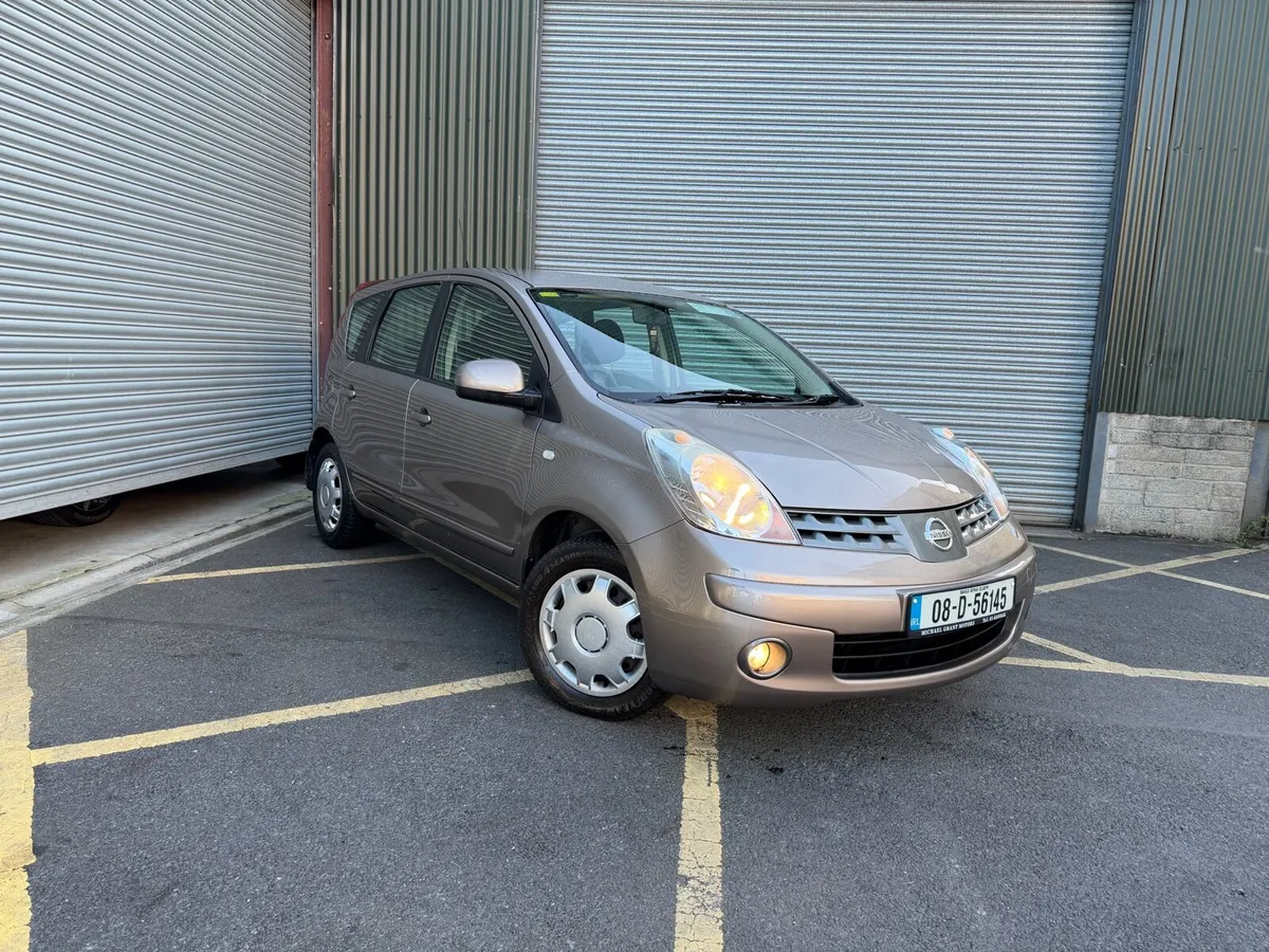 2008 Nissan Note 1.4 Petrol NCT 11/26 Tax 147KM - Image 1