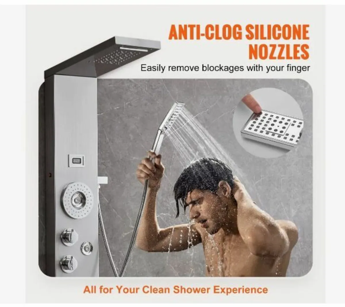 Shower Panel System, 6 Shower Modes - Image 2