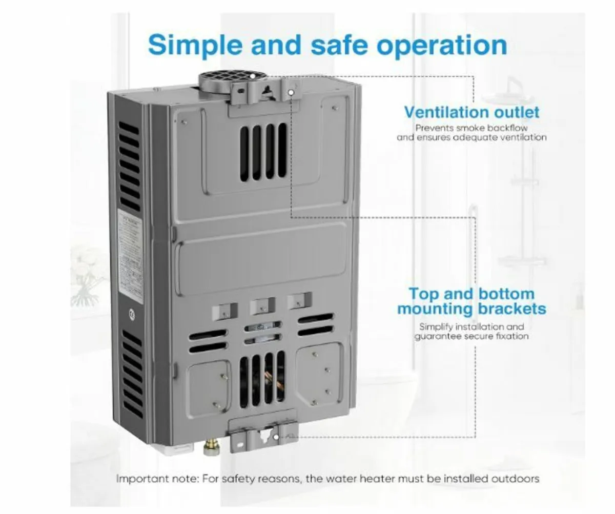 Propane-GPL 6L/8L Gas Water Heater - Image 4