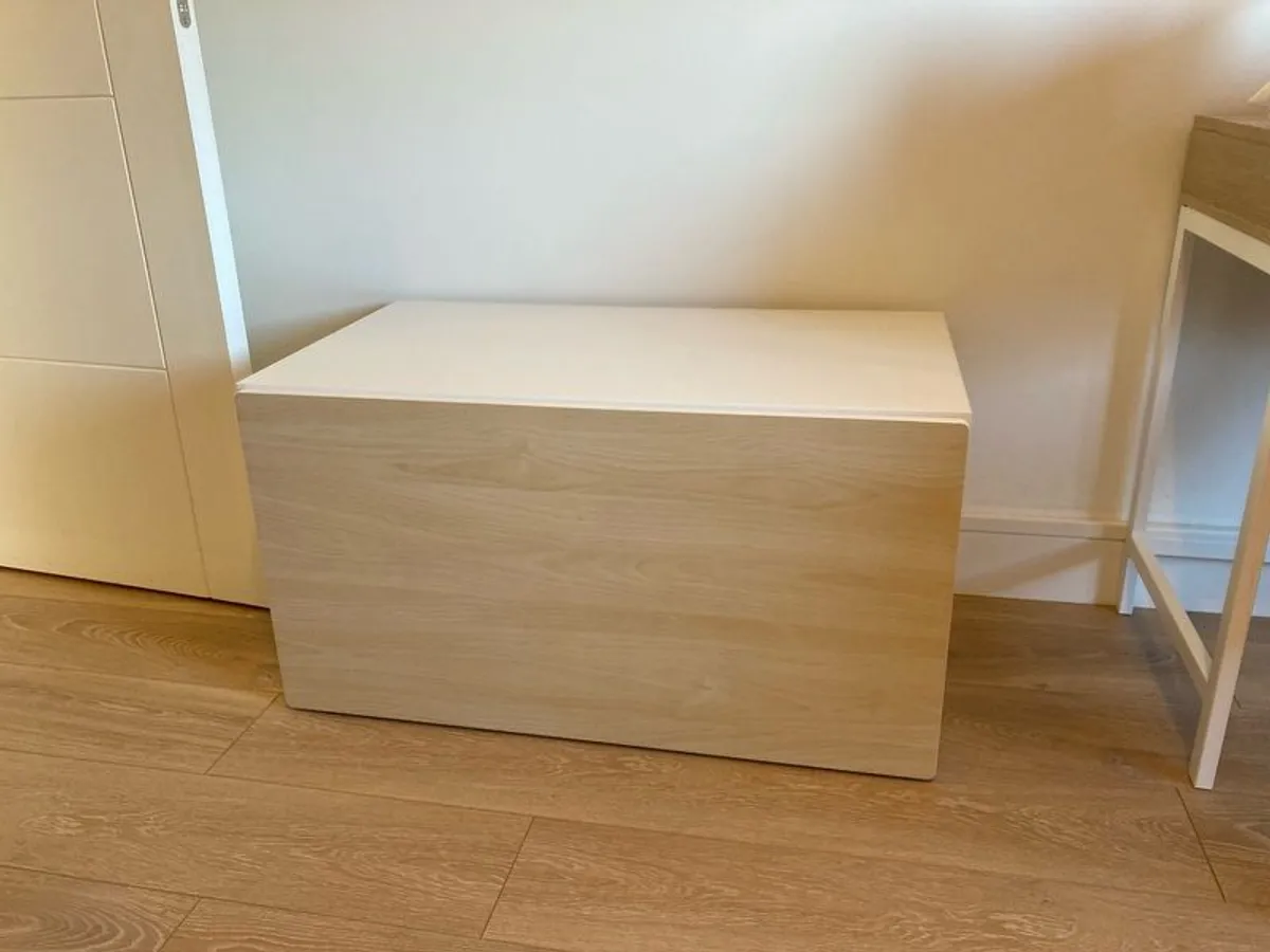 IKEA Toy Storage Bench with Drawer - Image 1
