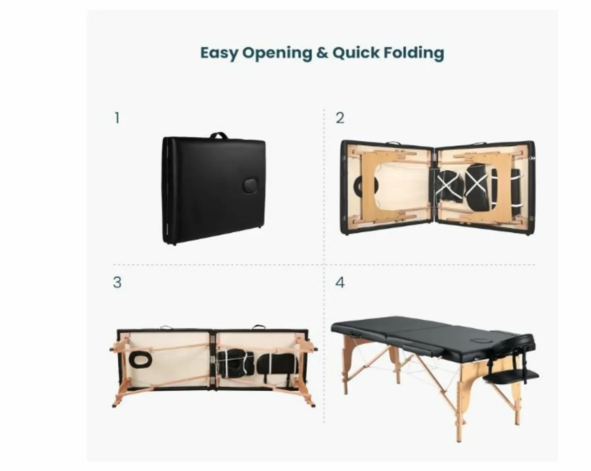 Folding Massage Table - Image 3