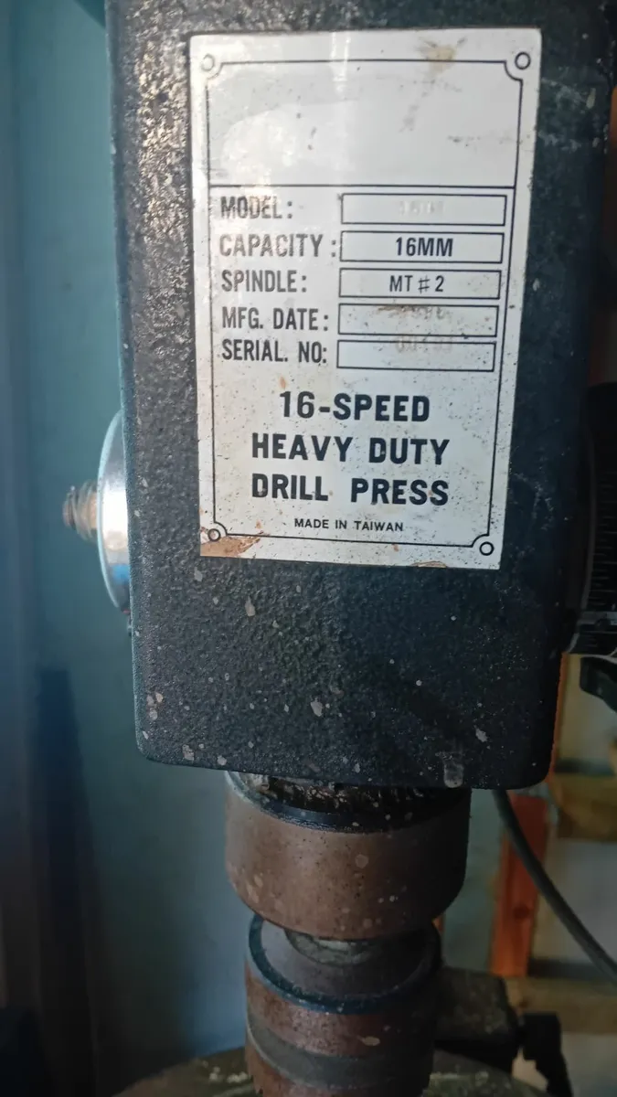 Drill Press. - Image 3