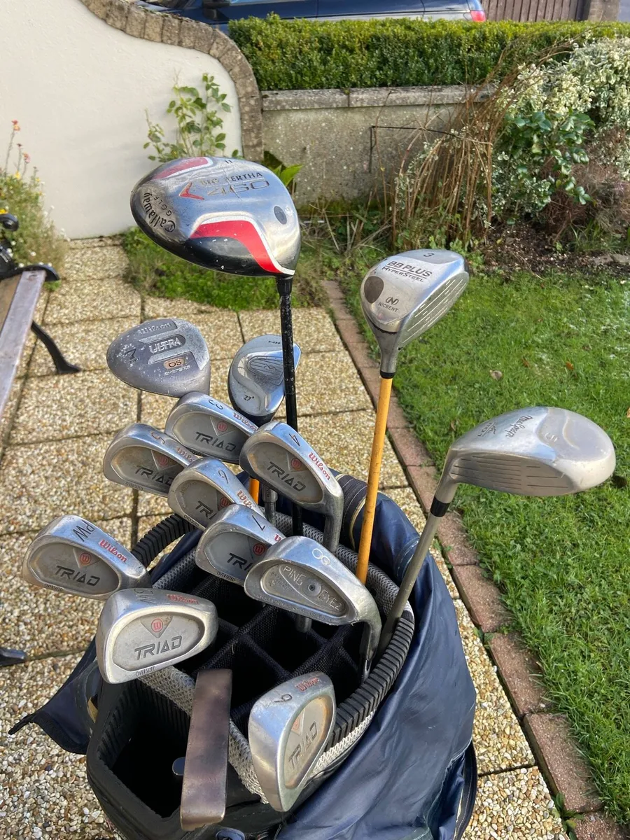 Golf. Bag. &. Clubs - Image 2