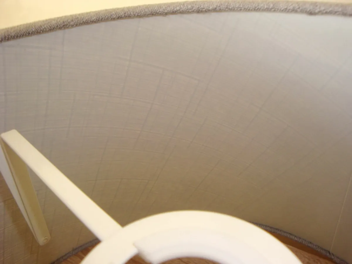 Grey lamp shade 35cm - Image 2