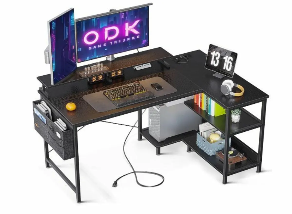 Gaming Table L Shape, 120 x 80 cm - Image 1