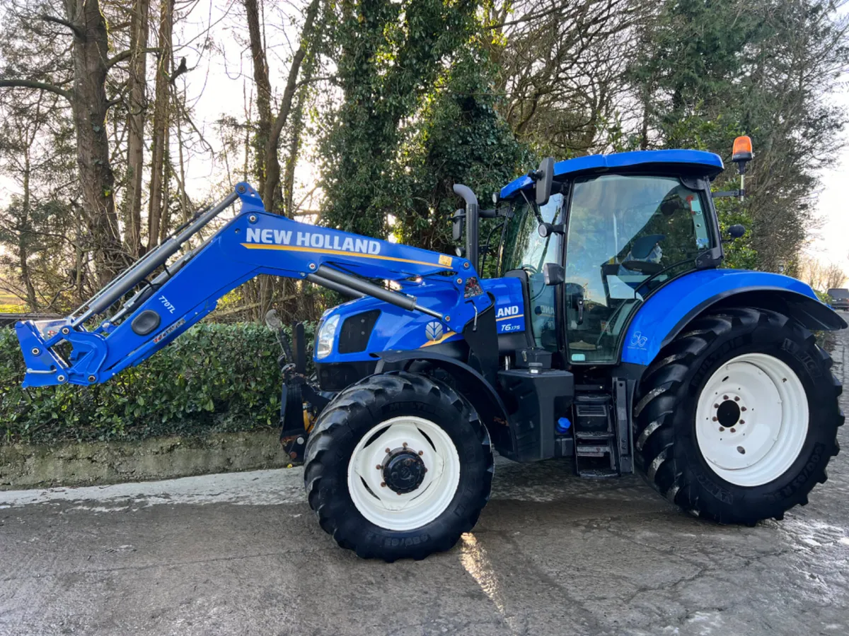 2014 New Holland T6.175 with loader - Image 2