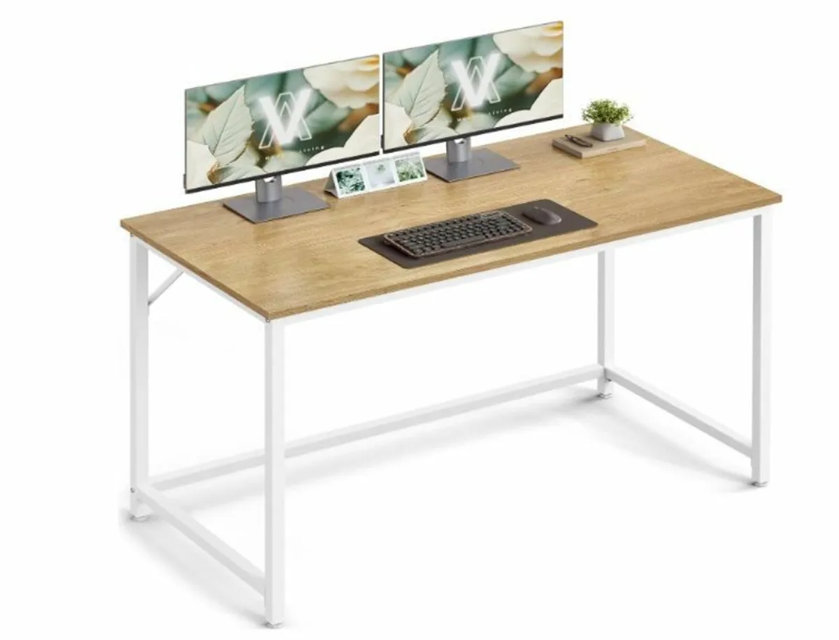 Computer Desk Office Table 120 x 60 x 76 cm - Image 1